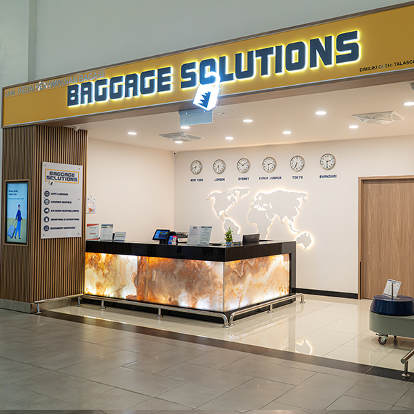Baggage Solutions Opens a Bigger, Brighter New Outlet at Gateway@klia2