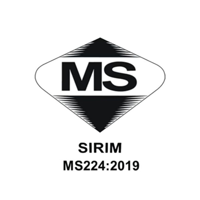 SIRIM MS224:2019 certification logo